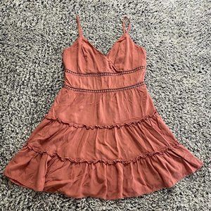 Mini boho summer dress